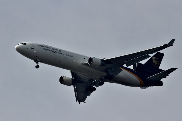 Boeing MD-11 (N282UP) - United Parcel Service-McDonnell Douglas MD-11(F)br /(ex Swissair HB-IWG)br /February 7, 2013