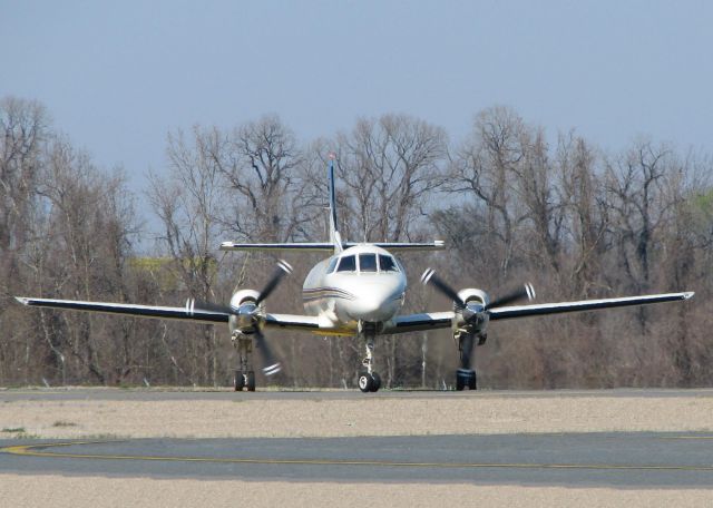 Fairchild Dornier SA-227DC Metro (N54GP) - About to start its take off roll on runway 14 at the Downtown Shreveport airport.