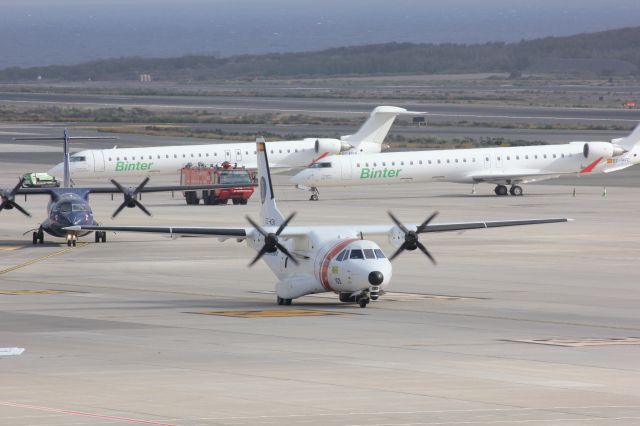 Casa Persuader (CN-235) (EC-KEM) - SASEMAR CN235 Search and Rescue team. You can appreciate the laser under the nose to identify substances on the sea water