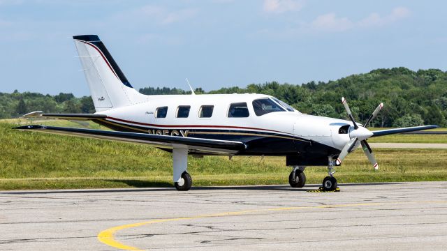 Piper Malibu Mirage (N25CX) - Piper PA-46-310P Malibu on the Ramp at KJHW