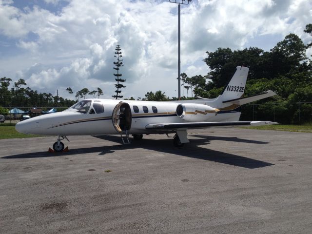 Cessna 500 Citation 1 (N332SE) - My first PIC jet job