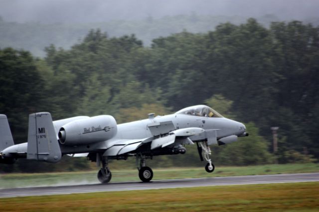 Fairchild-Republic Thunderbolt 2 — - Barnes Air National Guard Base--  August 2010    Airshow