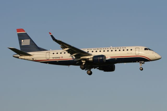 Embraer 175 (N130HQ) - August 29, 2010 - arrived Washington Reagan