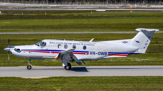 Pilatus PC-12 (VH-OWB)