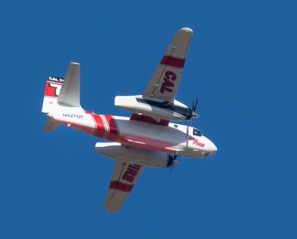 N427DF — - Retardant drops on small fire in Temecula, California on June 14, 2020.