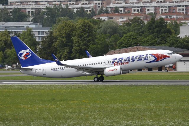 Boeing 737-800 (OK-TVE)