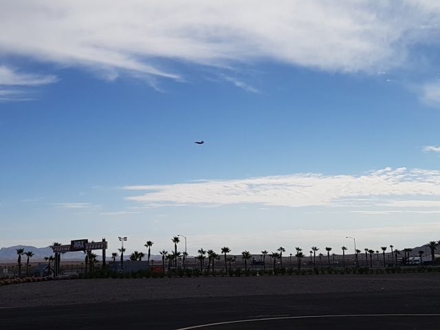 McDonnell Douglas F-15 Eagle — - F-15's taking off from Nellis as seen from Las Vegas Motor Speedway