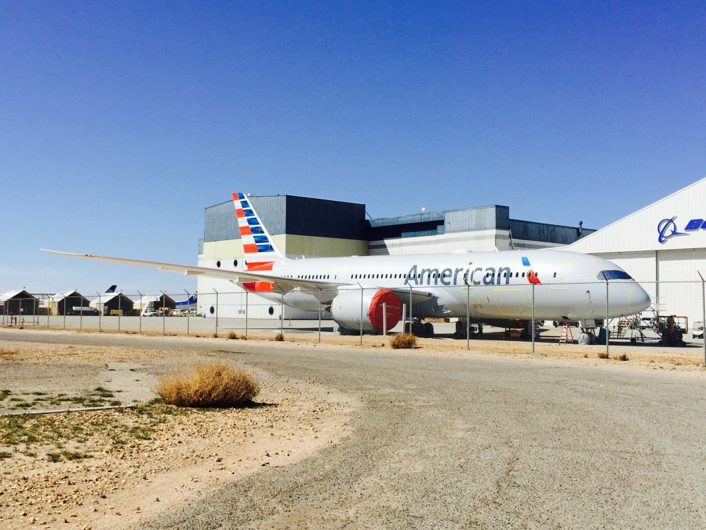 Boeing 787-8 — - B787-8 at Boeing Hanger in Victorville CA KVCV