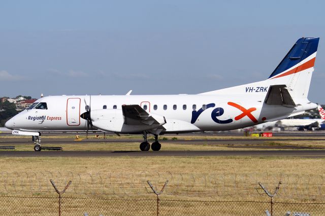 Saab 340 (VH-ZRK)