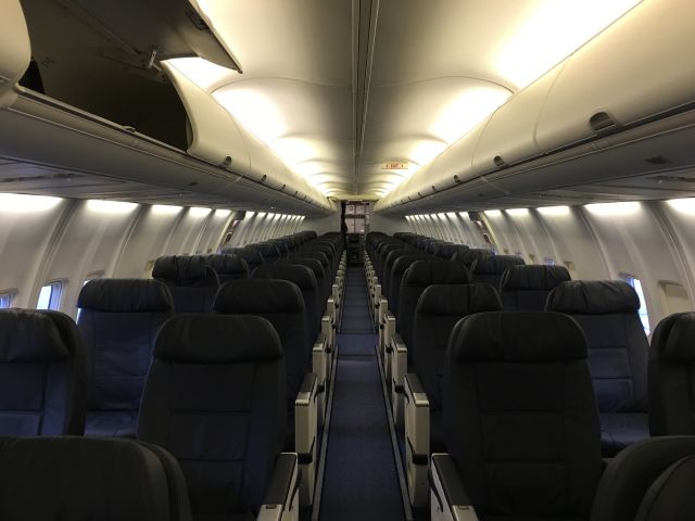 Boeing 737-700 (N278EA) - Interior of the plane flown for the Florida Panthers!