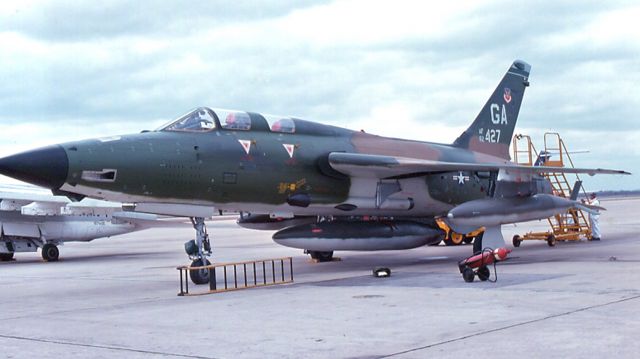 AFR62427 — - F-105G configured for cross-country flight.