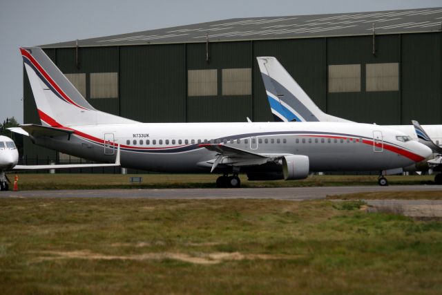 BOEING 737-300 (N733UK) - Seen here on 30-Apr-17.  In storage since 14-Nov-14.