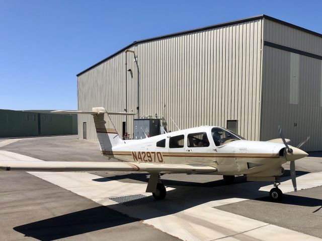 Piper Turbo Arrow 4 (N42970) - 970 ready for takeoff in Camarillo