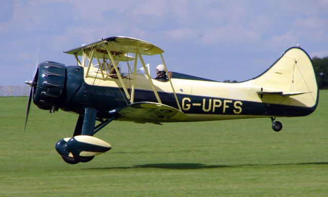 G-UPFS — - Waco UPF-7 at Sywell Uk