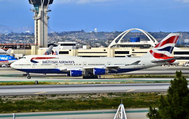 Boeing 747-400 (G-BNLR) - G-BNLR British Airways Boeing 747-436 (cn 24447/829)  Los Angeles International Airport (IATA: LAX, ICAO: KLAX, FAA LID: LAX) TDelCoro April 11, 2012