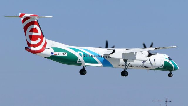 de Havilland Dash 8-400 (SP-EQE) - Photo taken on May 9, 2021