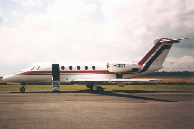 Cessna Citation III (I-CIST) - Seen here in Jun-91br /br /Damaged beyond repair 3-Nov-00 at LIRA.