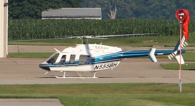N555BH — - Parked on ramp 6/30/11