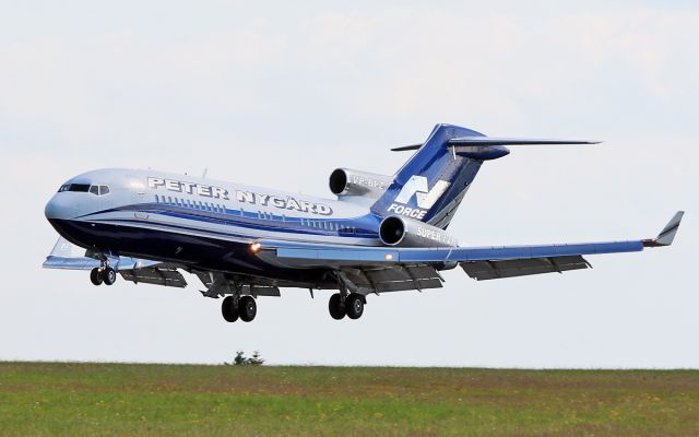 Boeing 727-100 (VP-BPZ) - peter nygard b727-17(re) vp-bpz about to land at shannon 3/6/16.