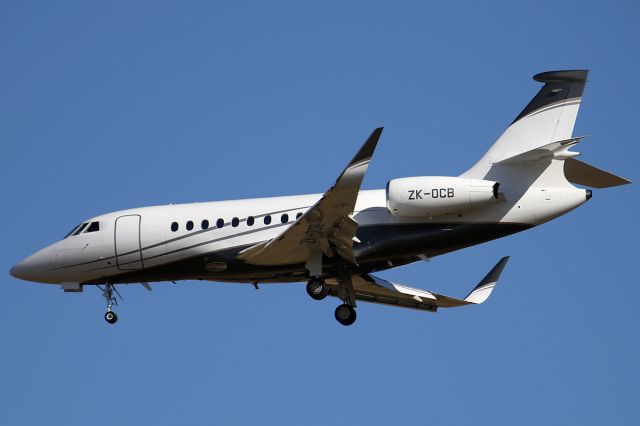 Dassault Falcon 2000 (ZK-OCB) - on 28 February 2019