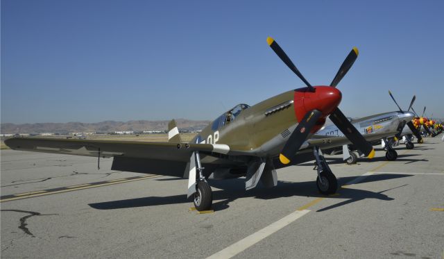 North American P-51 Mustang (N4651C) - Planes of Fame Airshow Chino CA