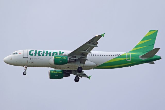 Airbus A320 (PK-GLR)