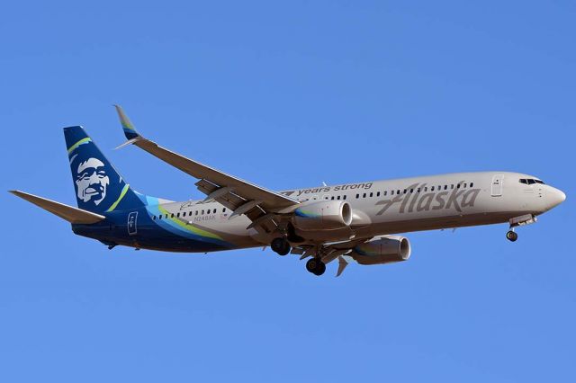 Boeing 737-900 (N248AK) - Alaska Boeing 737-990 N248AK Boeing 100 Years Strong at Phoenix Sky Harbor on June 30, 2018. 