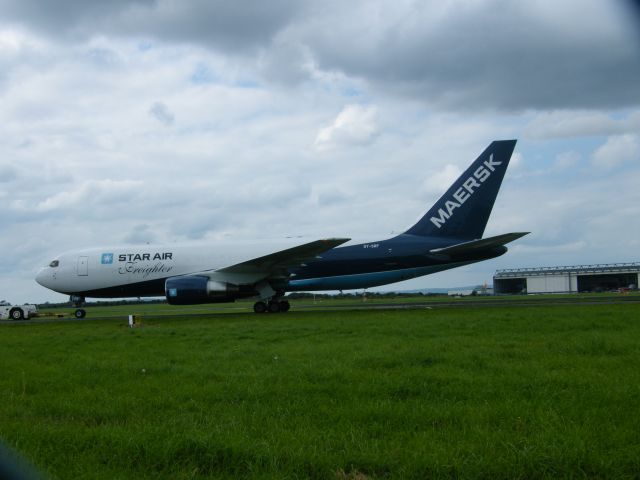 OY-SRF — - OY-SRF B767F AT SHANNON 31-08-2011