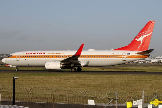 Boeing 737-800 (VH-XZP) - on 3 December 2018