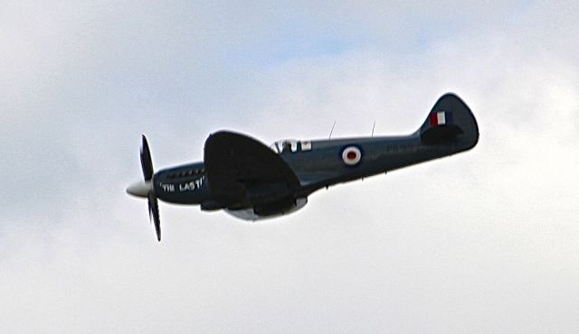 AUI915 — - Part of Battle of Britain Memorial Flight at Headcorn 16 Aug 14