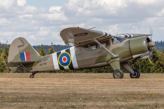 STINSON V-77 Reliant (N1943S) - 2018-09-01 at the airfield EDRV - Wershofen/Eifel (Germany)