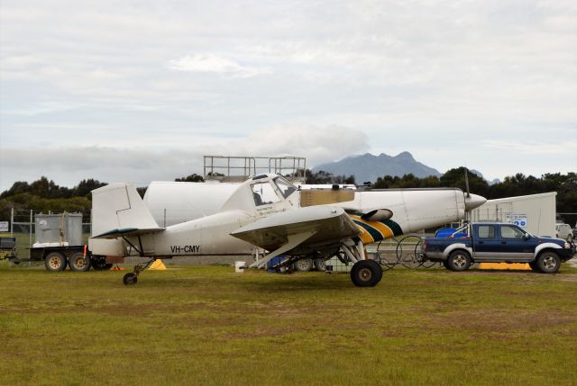 VH-CMY — - Ford Aviation turbo thrush conducting spraying operations at Flinders Island, Sept 2022