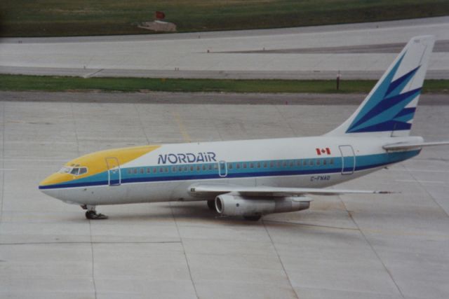 Boeing 737-700 — - Another old photo showing Nordair 737,at CYYZ