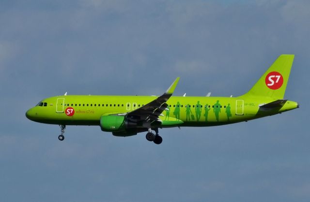 Airbus A320 (VP-BOL) - Final approach at NRT R/W34R (2017/01/10)