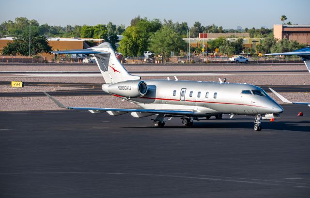 Canadair Challenger 350 (N360VJ) - Nice brand new challenger 350 at Scottsdale.