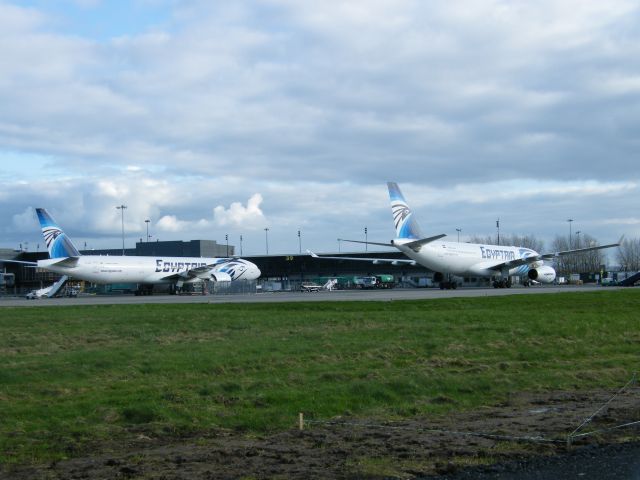 Airbus A330-300 (SU-GDL) - SU GDL B777 AND SU GCG A330 ON STAND 39 AND 42 IN EINN 05-03-2012