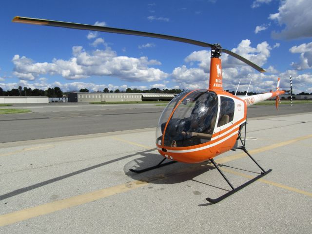 Robinson R-22 (N7024U) - On the ramp