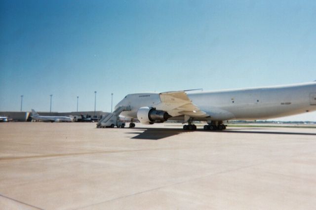 Boeing 747-200 (A6-GDP) - From the Dubai Royal AIr Wing, in Louisville for a horse charter this aircraft was used exclusively for transporting the horses for the Sultan of Dubai.