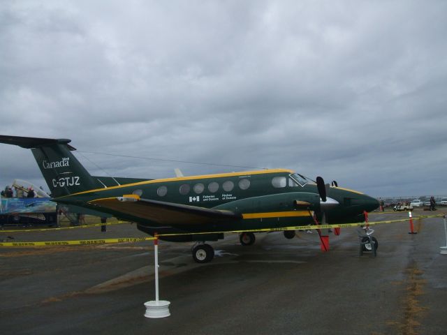 Cessna 310 (C-GTJZ) - Parked at International Air Show Yarmouth NS. Sept 12/09