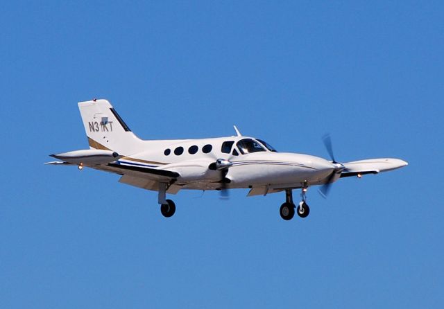 Cessna 421 (N31KT) - 1970 CESSNA 421B N31KT  North Las Vegas Airport (IATA: VGT, ICAO: KVGT, FAA LID: VGT) 8-4-2010 Photo: TDelCoro