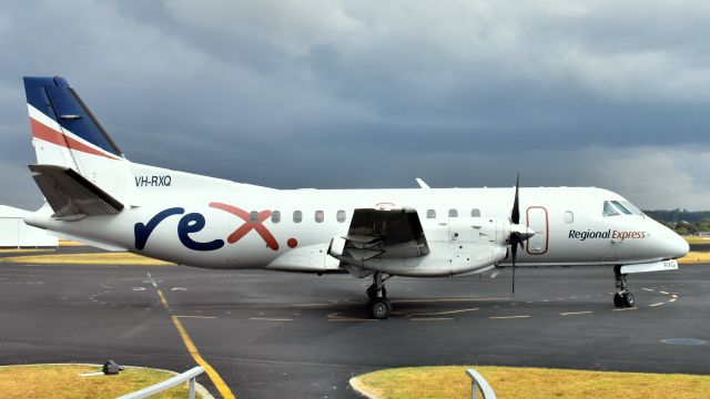 Saab 340 (VH-RXQ) - Regional Express SAAB 340B VH-RXQ (cn 200) at Wynyard Airport Tasmania 20 January 2020.