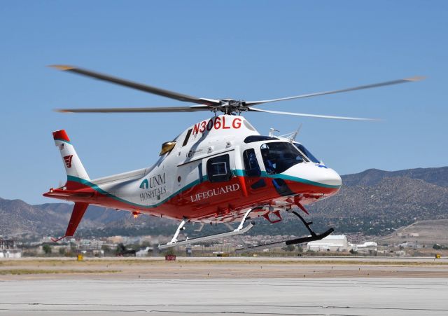 N306LG — - Returning to the Atlantic ramp at Albuquerque airport.