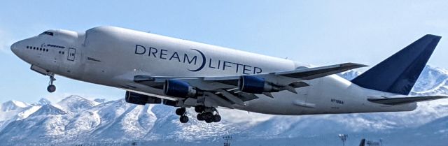 Boeing Dreamlifter (N718BA) - West side of N-S runway