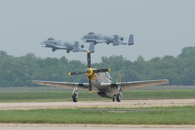 North American P-51 Mustang —