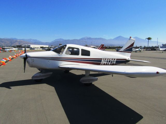 Piper Cherokee (N41214) - On the ramp