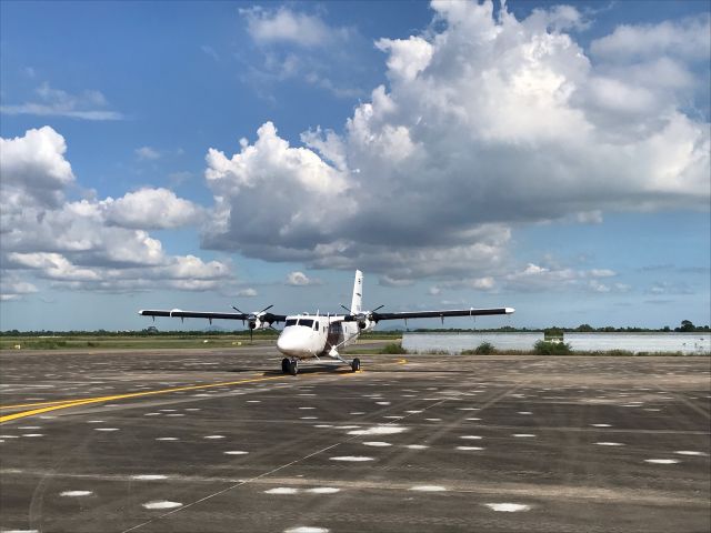 De Havilland Canada Twin Otter (N36964) - This photo was taken at U-Tapao during training I provided for the Royal Thai Police, as factory test and instructor pilot for Viking DHC6 Wheels / Amphibian / Float aircraft.