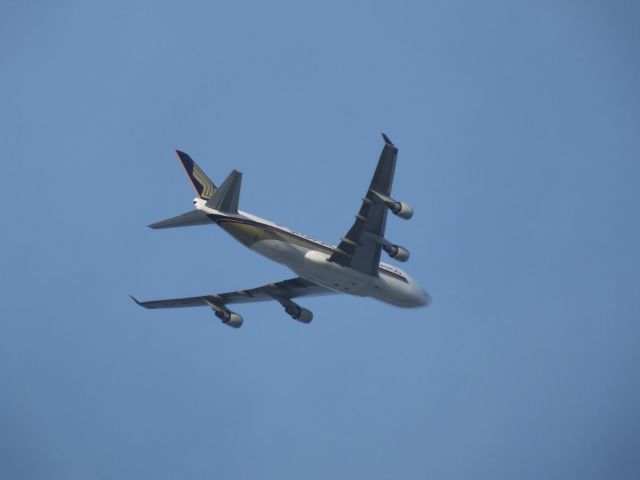 Boeing 747-200 — - SQC7296 prior to turn to commence final approach to Auckland Airport