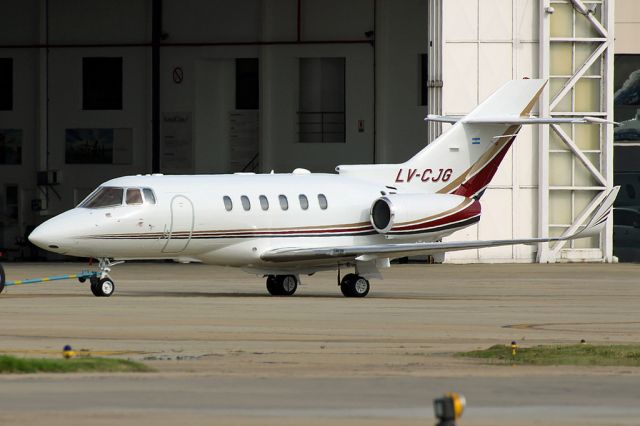 Hawker 800 (LV-CJG)