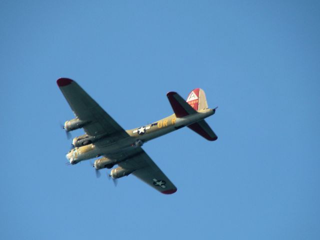 Boeing B-17 Flying Fortress — - Collings Foundation B=17 flying over Englewood Beach, Florida.