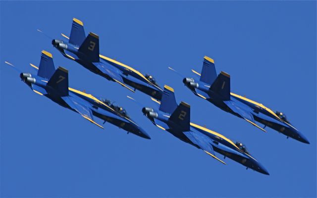 — — - Blue Angels
